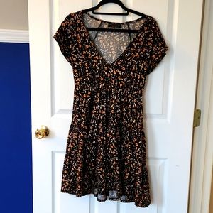 Urban Outfitters Fall Floral Print Dress